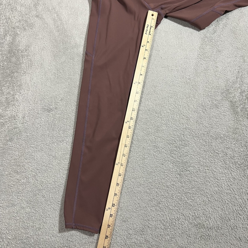 Vuori Stride Leggings Women XS Brown Running Performance Yoga Gym Training VW429 - Picture 2 of 11